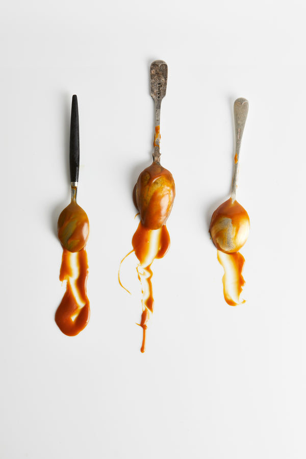 caramel spoons